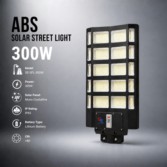 ABS SOLAR STREET LIGHT 300W