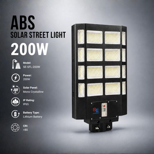 ABS SOLAR STREET LIGHT