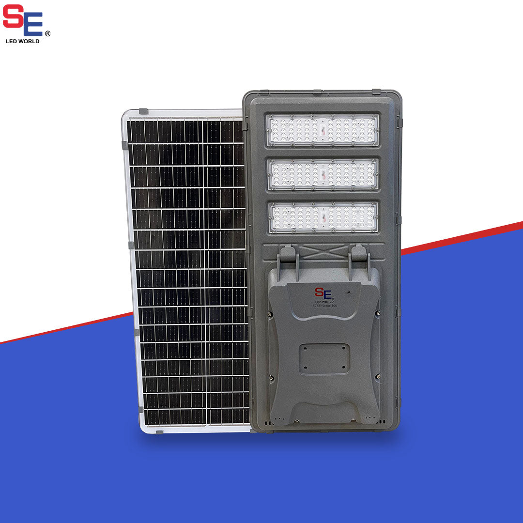 𝗦𝗘 Super Sonic Solar Street Light - (300W)