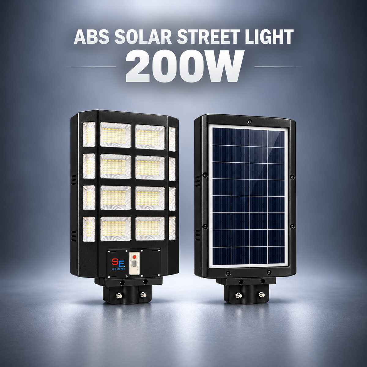 ABS Solar Street Light: 200W, 300W & 400W