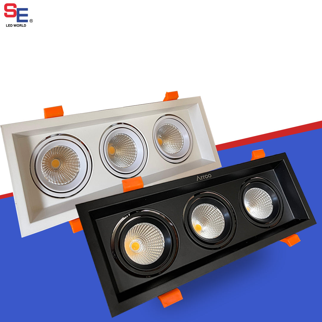 𝗔𝗥𝗥𝗖𝗢 Triple COB 12X3 Grill Light